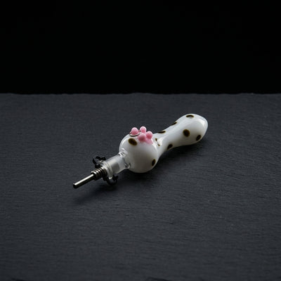 Editorial product photography on charcoal slate