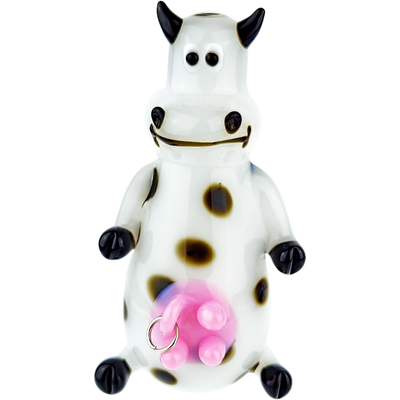 5" Cow Pierced Udder Hand Pipe - alternate angle