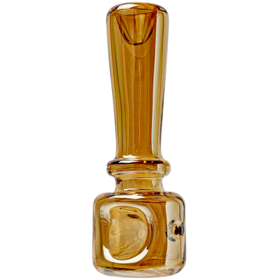 4.5" Iridescent Stand Up Tower Hand Pipe - alternate angle
