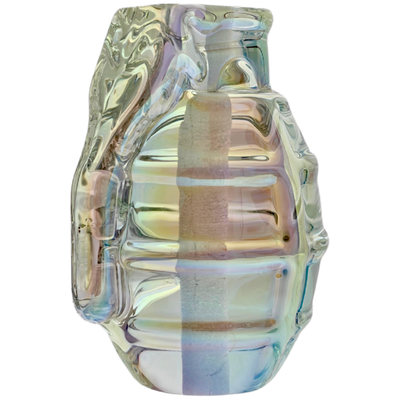 3.5" Iridescent Grenade Hand Pipe