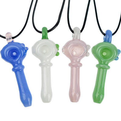 3" Glass Hand Pipe Pendant