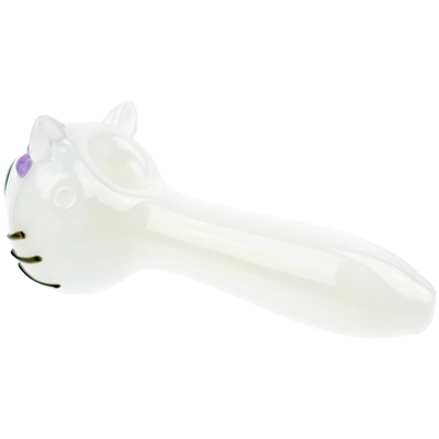 4" Cat Glass Hand Pipe - photo 7