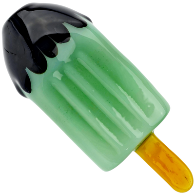 4″ Ice Cream Popsicle Glass Hand Pipe