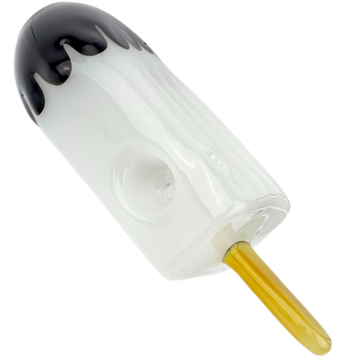 4″ Ice Cream Popsicle Glass Hand Pipe