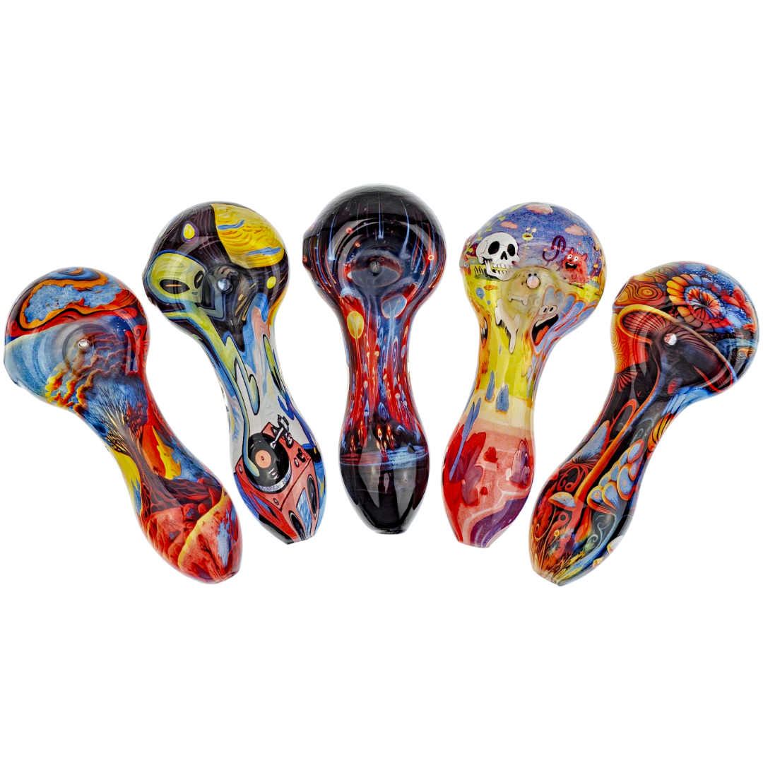 4″ DECAL WRAP HAND PIPE