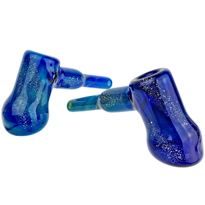 5″ Fume Hammer Glass Hand Pipe – Style B - alternate angle