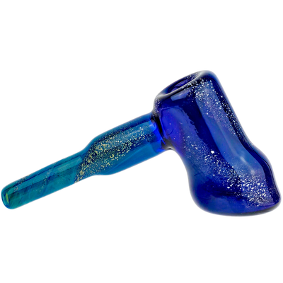 5″ Fume Hammer Glass Hand Pipe – Style B - close-up view