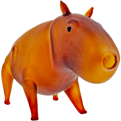 5″ Capybara Sculpted Hand Pipe