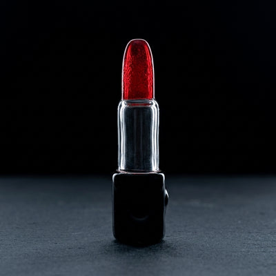 Editorial product photography on charcoal slate