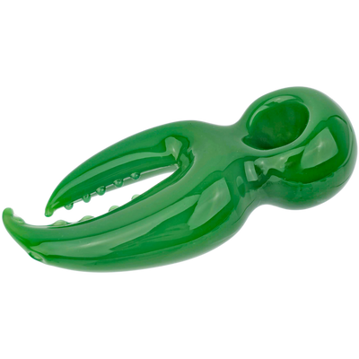 4″ Crab Claw Glass Hand Pipe