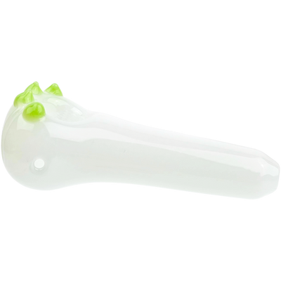 4" Glass Cat Paw Hand Pipe - alternate angle