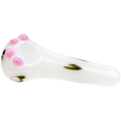 4" Glass Cat Paw Hand Pipe - lifestyle shot