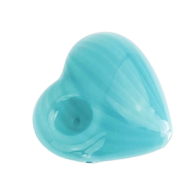 3'' Heart Hand Pipe - detail view