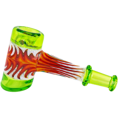 5″ HATERADE WIGWAG HAMMER HAND PIPE
