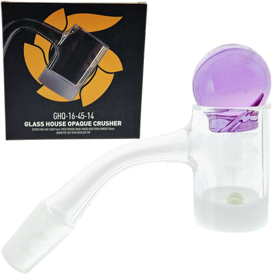Glass House Opaque Crusher Quartz Banger Kit - 14mm Male
