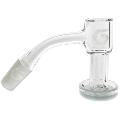 14 M 45° GLASS HOUSE OPAQUE BASE TERP VACUUM BANGER by Quartz