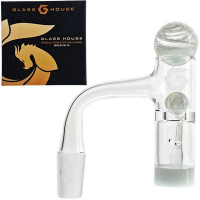 14 M 90° Glass House Opaque Tower Splash Guard (One Off)