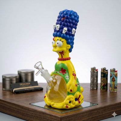 11'' Octopus Lady Water Pipe - product photo