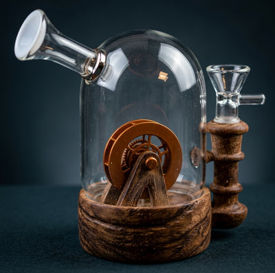 Waterwheel water pipe - alternate angle