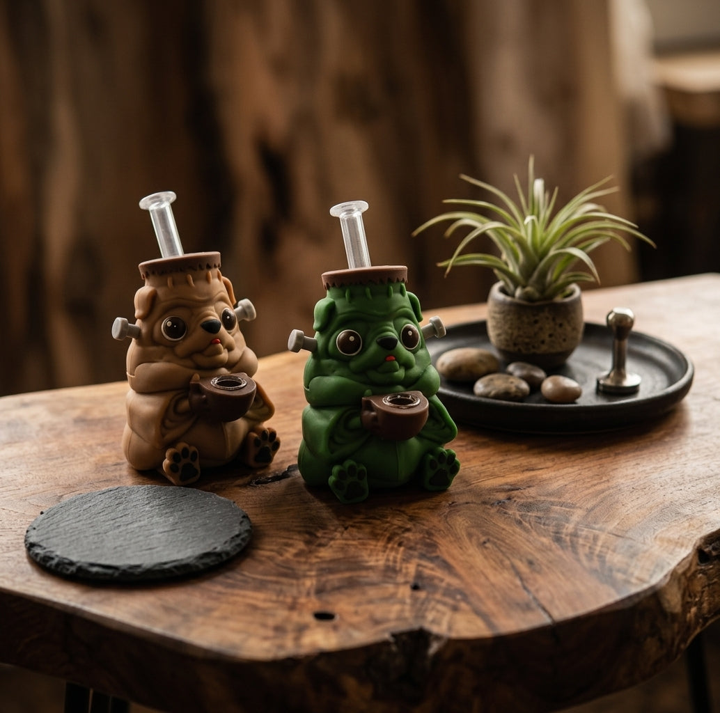 Zombie pug water pipe - product photo