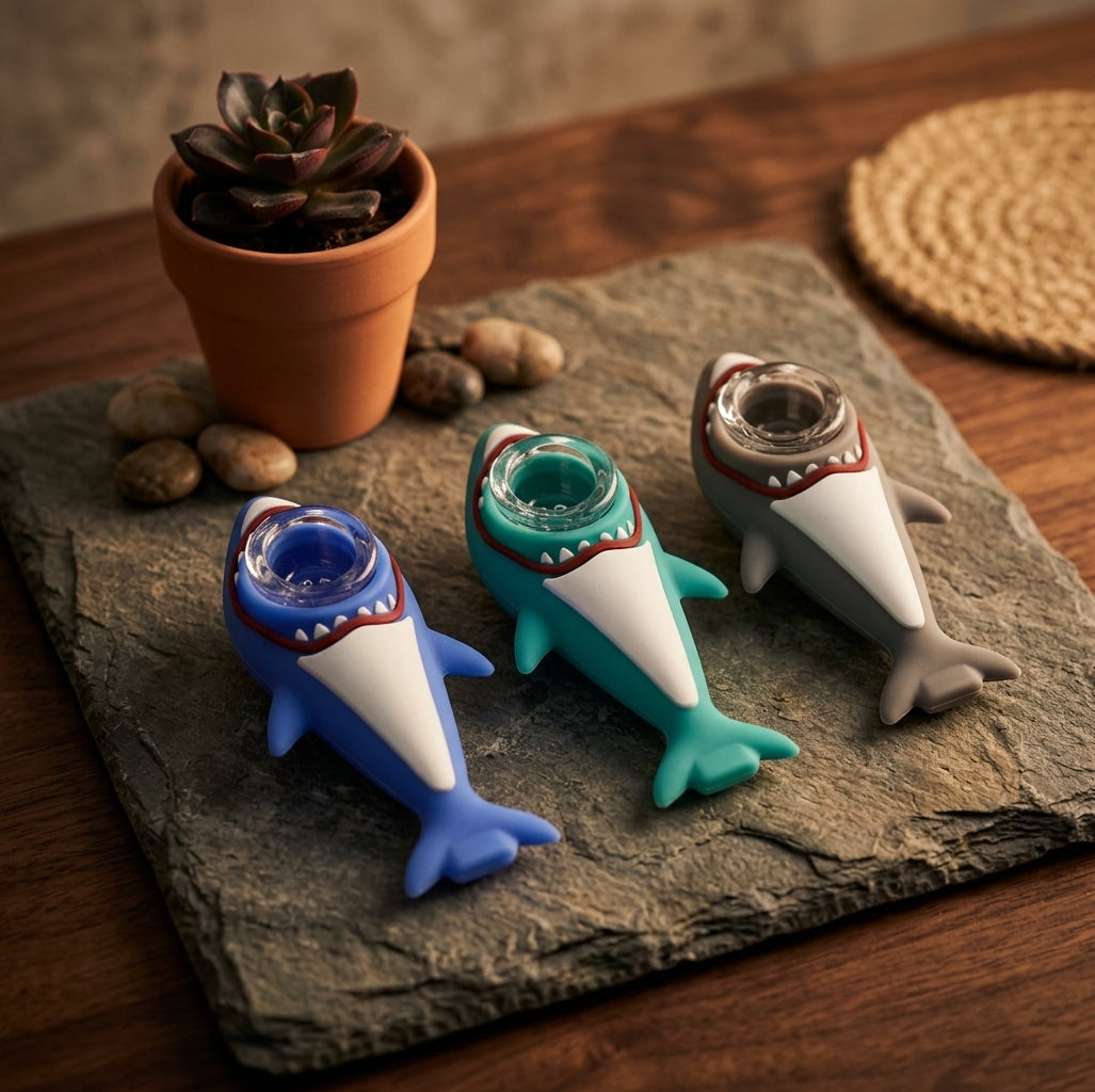 Shark hand pipe - product photo
