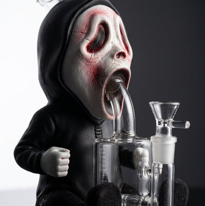 9.8" Deadly ghost water pipe - alternate angle