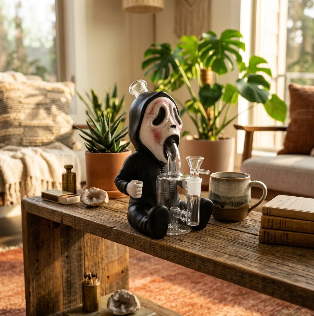 9.8" Deadly ghost water pipe - product photo