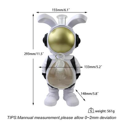 11.5'' pvc backpack rabbit - lifestyle shot