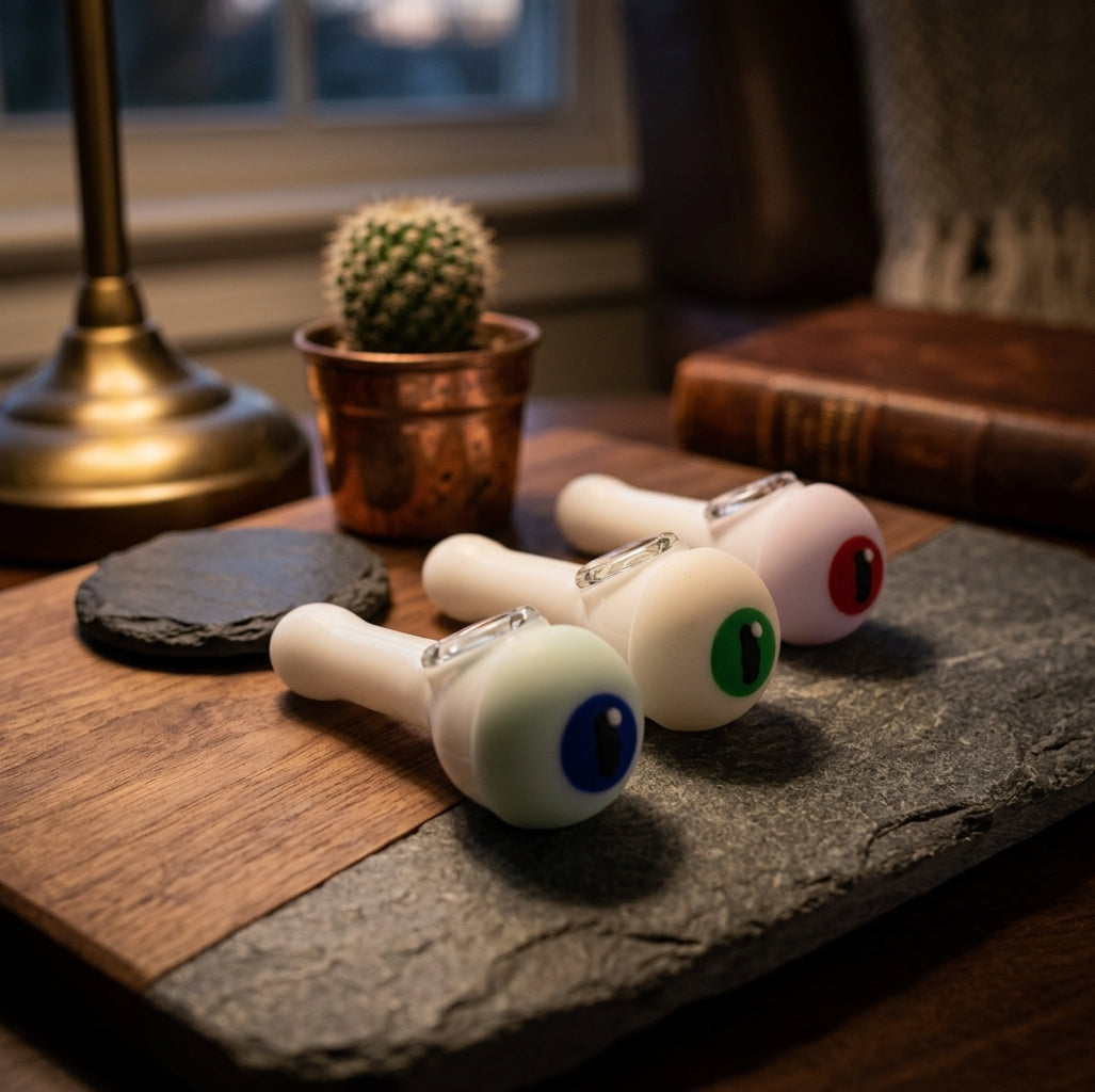 Eye hand pipe - product photo