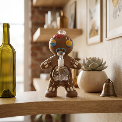 10.6" Gingerbread Man Water Pipe - photo 4