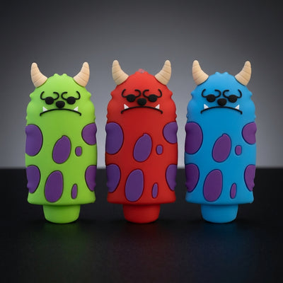 Spotted monster hand pipe - packaging