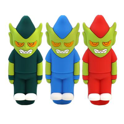 The boy hand pipe - in use