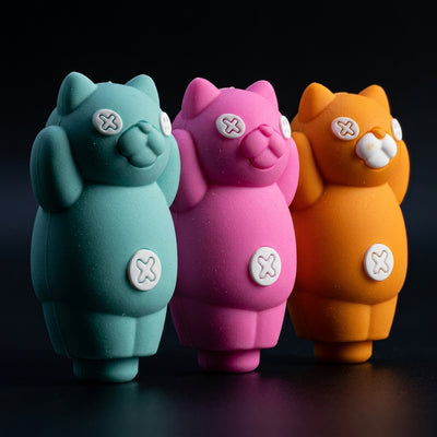 Puppet bear hand pipe - lifestyle shot