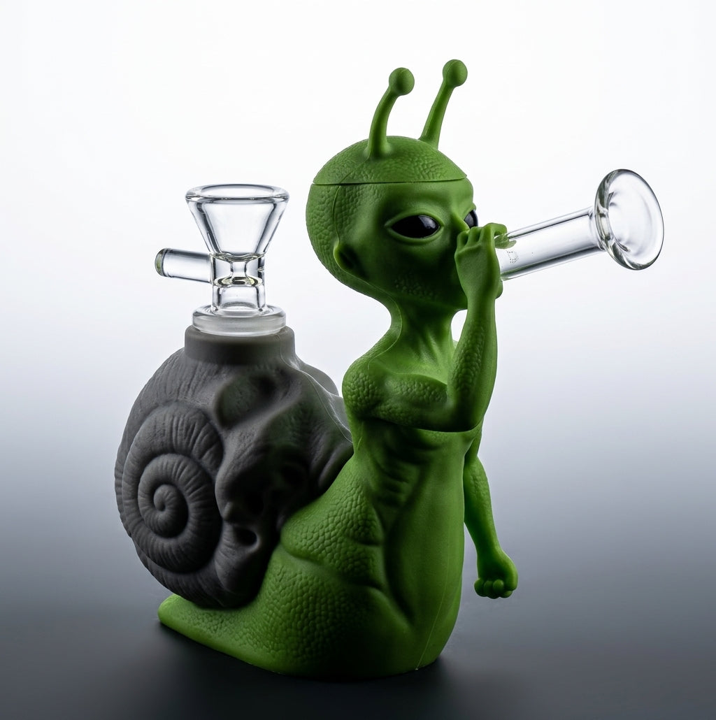 6.6" Snail alien water pipe - product photo