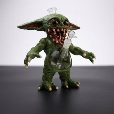 11.3" Corrupted Green Elder Water Pipe - photo 3