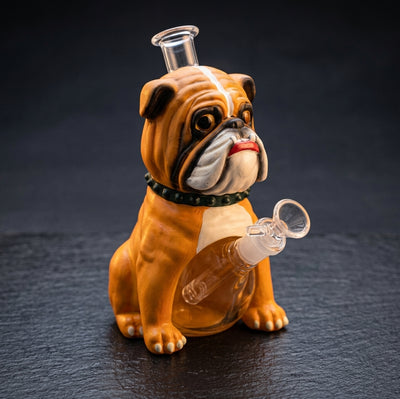 8.6'' Bulldog water pipe - detail view