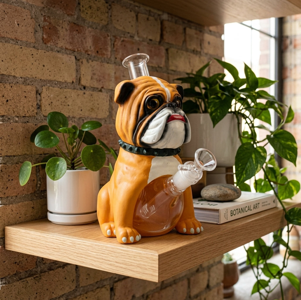 8.6'' Bulldog water pipe - product photo