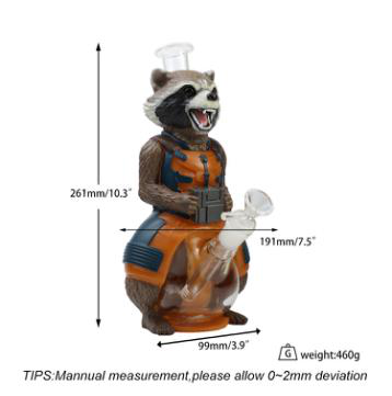 10.3" Space Raccoon Water Pipe - packaging