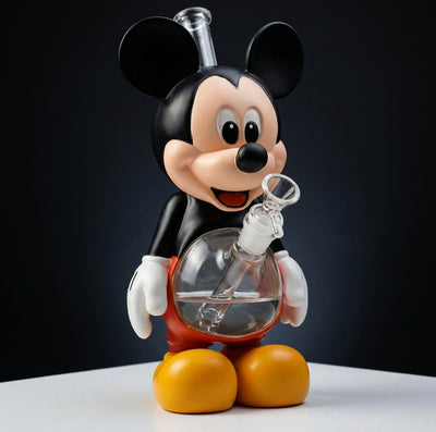 10.5" Retro Cartoon Mouse Water Pipe - photo 3