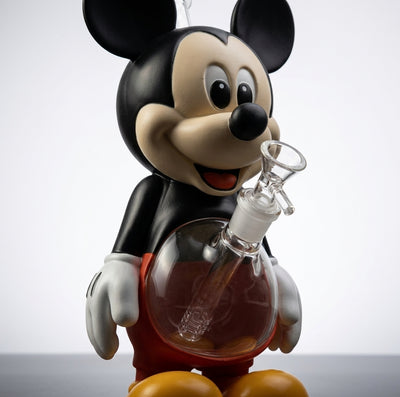 10.5" Retro Cartoon Mouse Water Pipe - photo 4