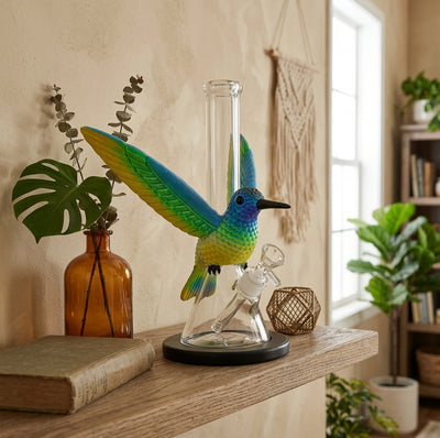 10.4" Hummingbird Water Pipe - photo 4