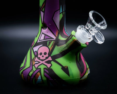 7.5'' beaker water pipe (printed) - alternate angle