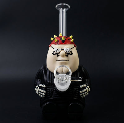 6.1'' Blue Emotion Doctor Water Pipe - product photo