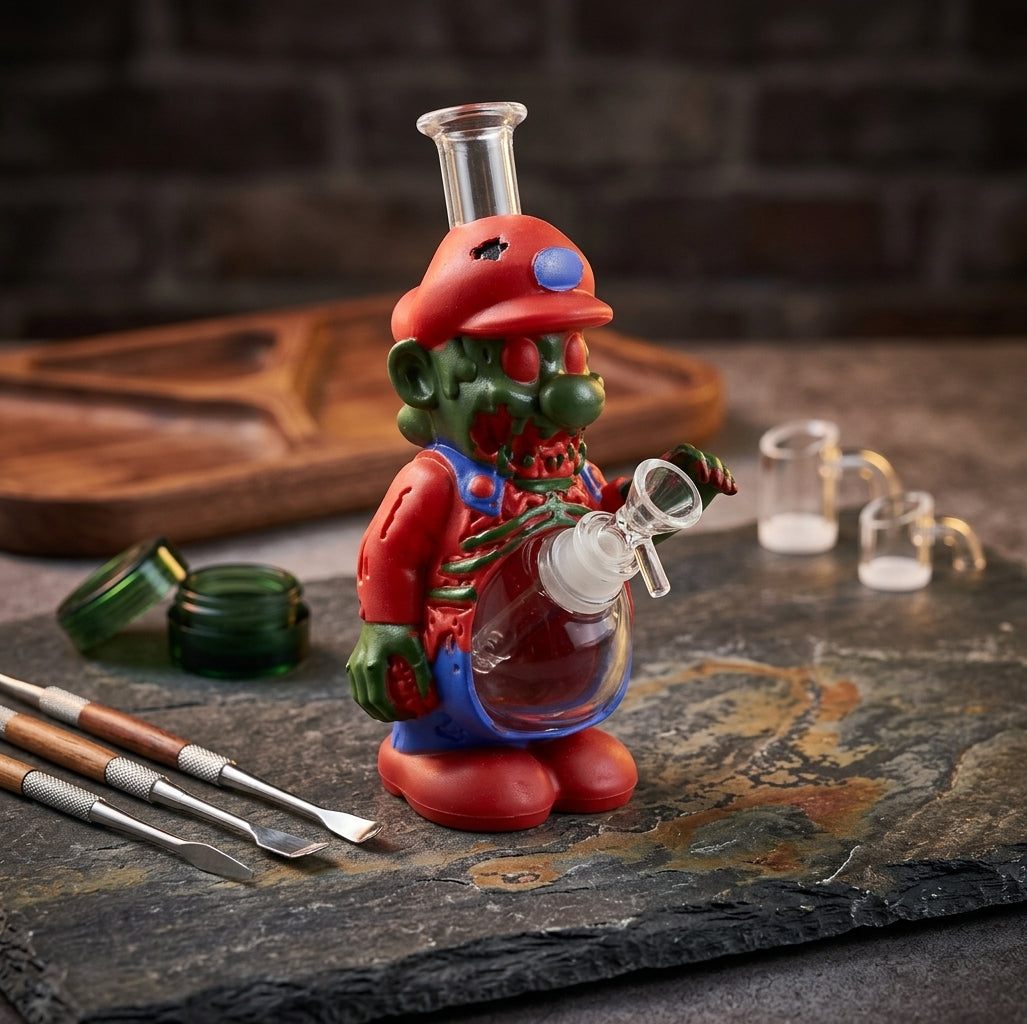 9.2" Zombie Plumber Water Pipe - product photo