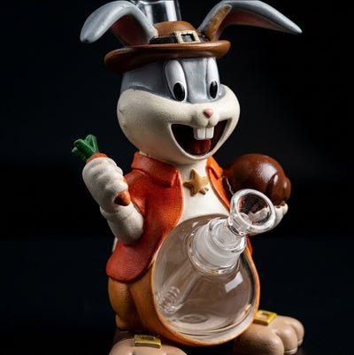 8.6" Grateful rabbit water pipe - scale reference