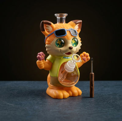 8.7" Slick Urban Fox Water Pipe - main product photo