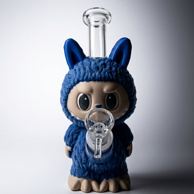 6.1" Flannel Elf Creature Water Pipe - alternate angle