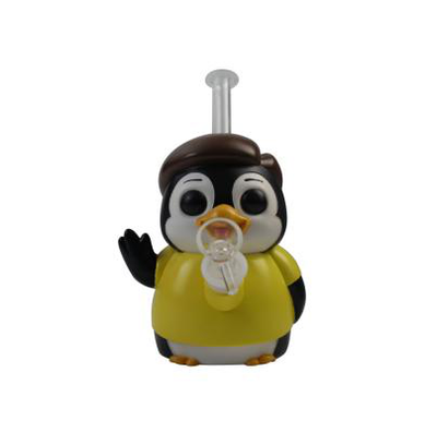 6.8" Penguin Politician Water Pipe - lifestyle shot