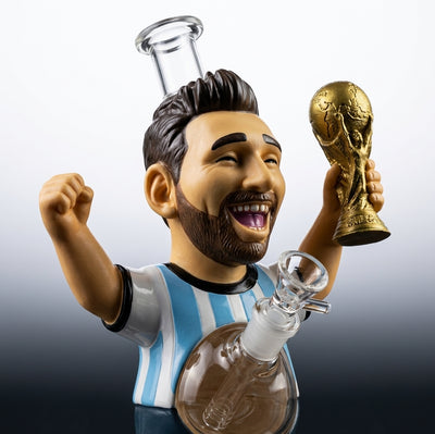 11.4" Soccer Star #10 Water Pipe - alternate angle