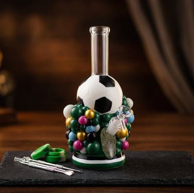 10.4" Soccer party water pipe - lifestyle shot